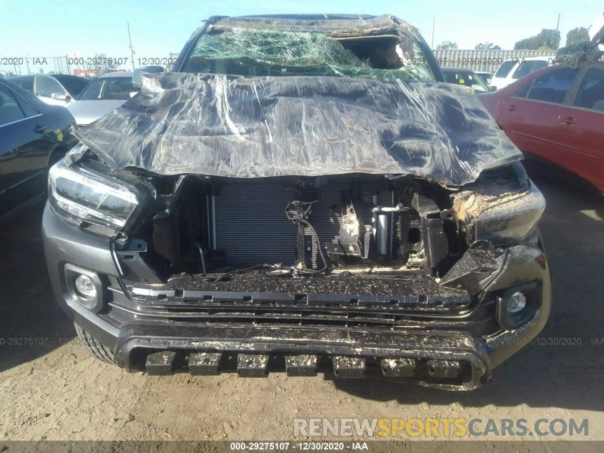 6 Photograph of a damaged car 3TMCZ5AN8MM375020 TOYOTA TACOMA 2021