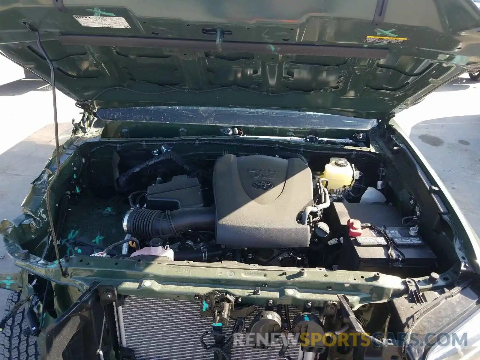 7 Photograph of a damaged car 3TMCZ5AN8MM378418 TOYOTA TACOMA 2021