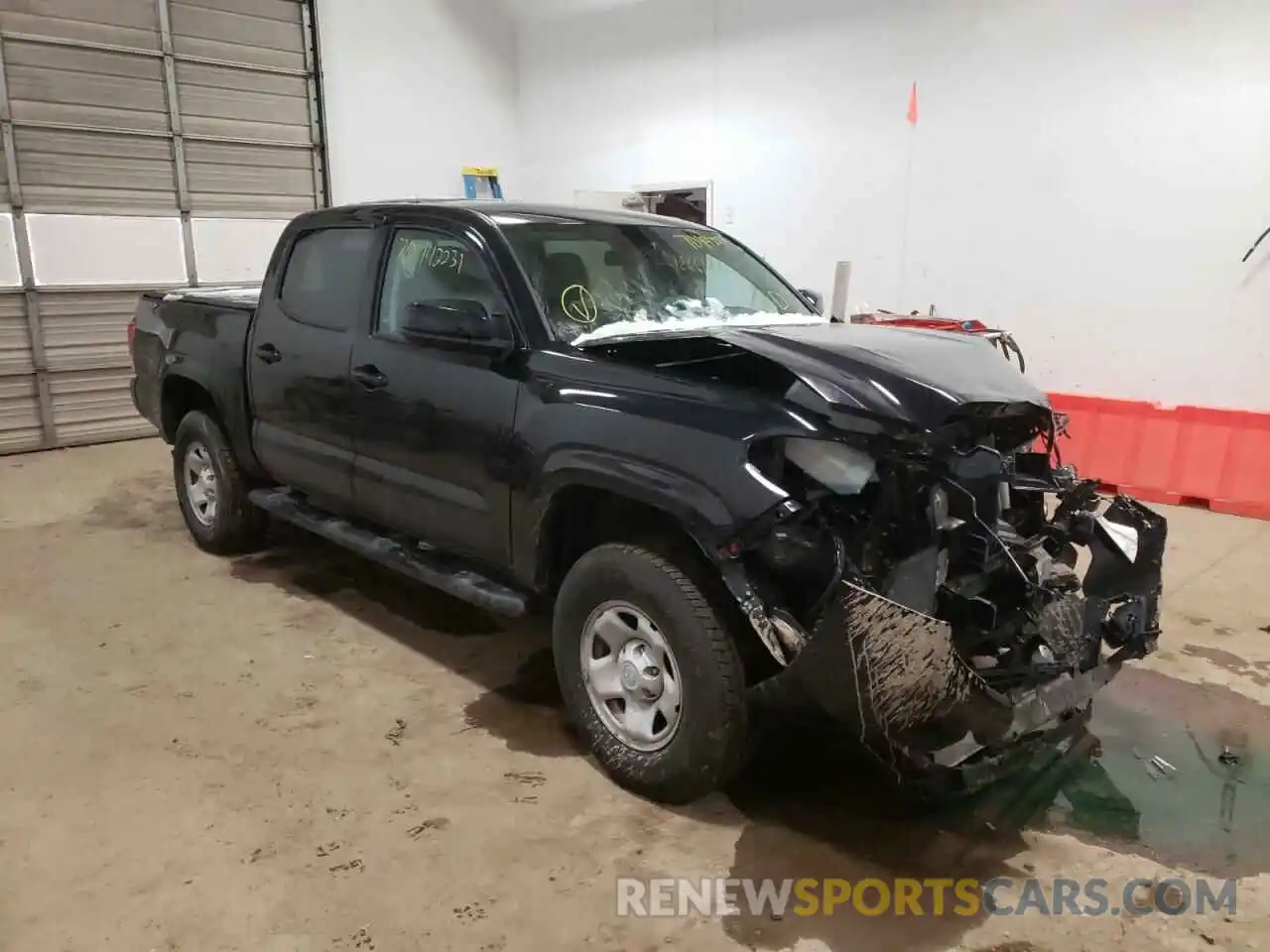 1 Photograph of a damaged car 3TMCZ5AN8MM379004 TOYOTA TACOMA 2021