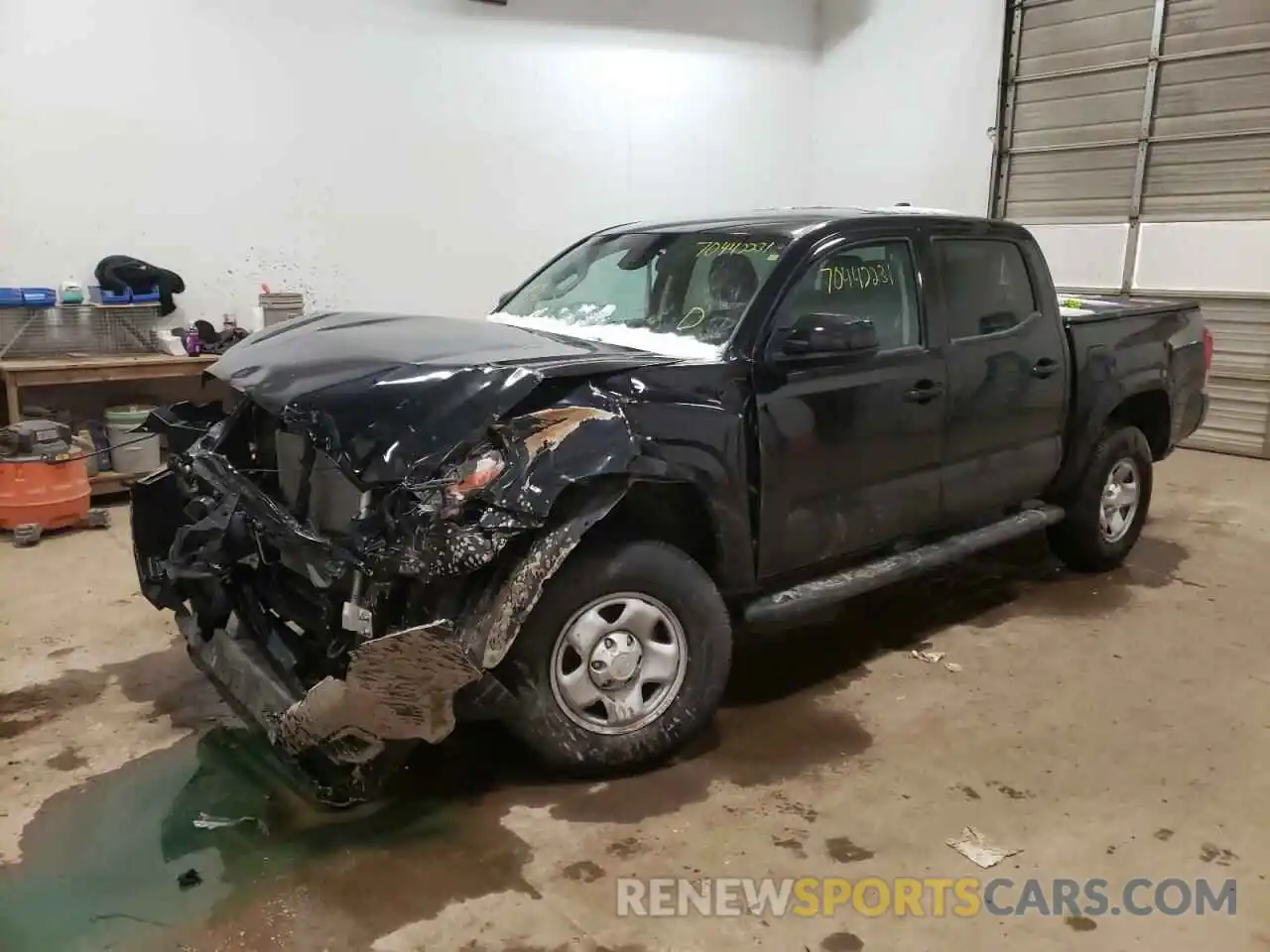 2 Photograph of a damaged car 3TMCZ5AN8MM379004 TOYOTA TACOMA 2021