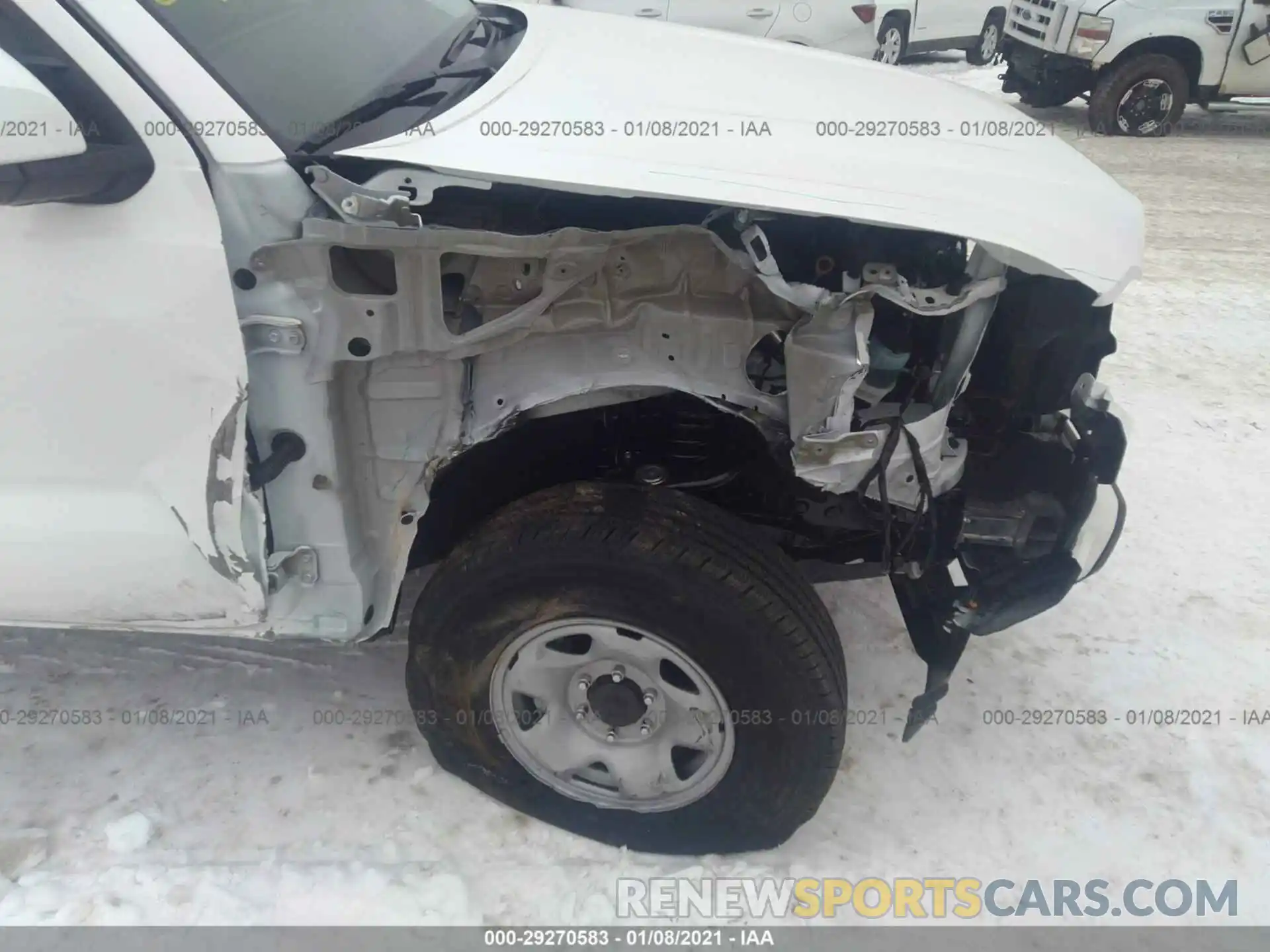 6 Photograph of a damaged car 3TMCZ5AN8MM384011 TOYOTA TACOMA 2021