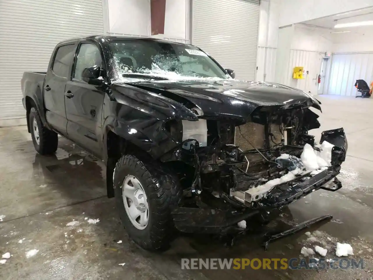 1 Photograph of a damaged car 3TMCZ5AN8MM390245 TOYOTA TACOMA 2021