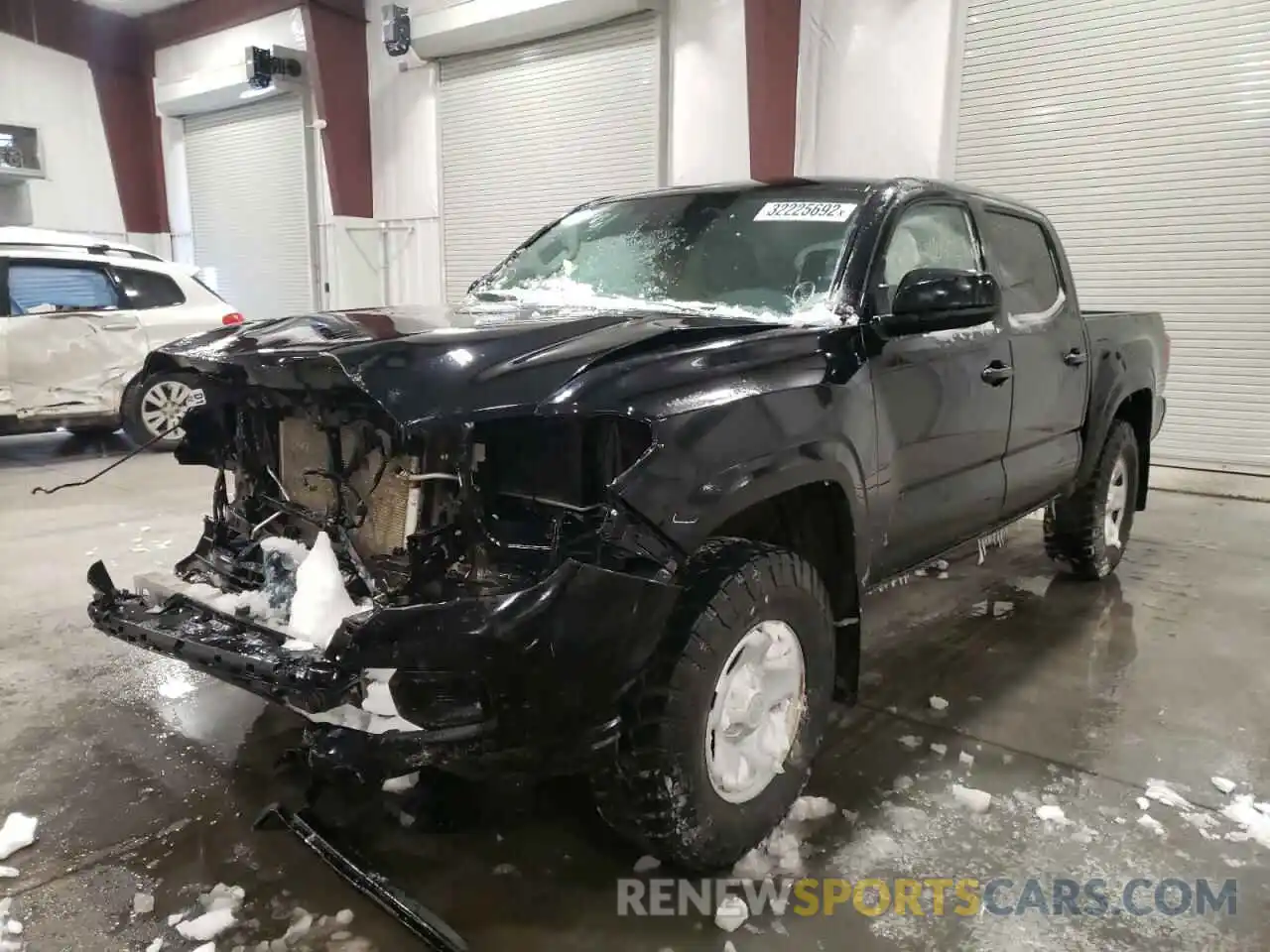 2 Photograph of a damaged car 3TMCZ5AN8MM390245 TOYOTA TACOMA 2021