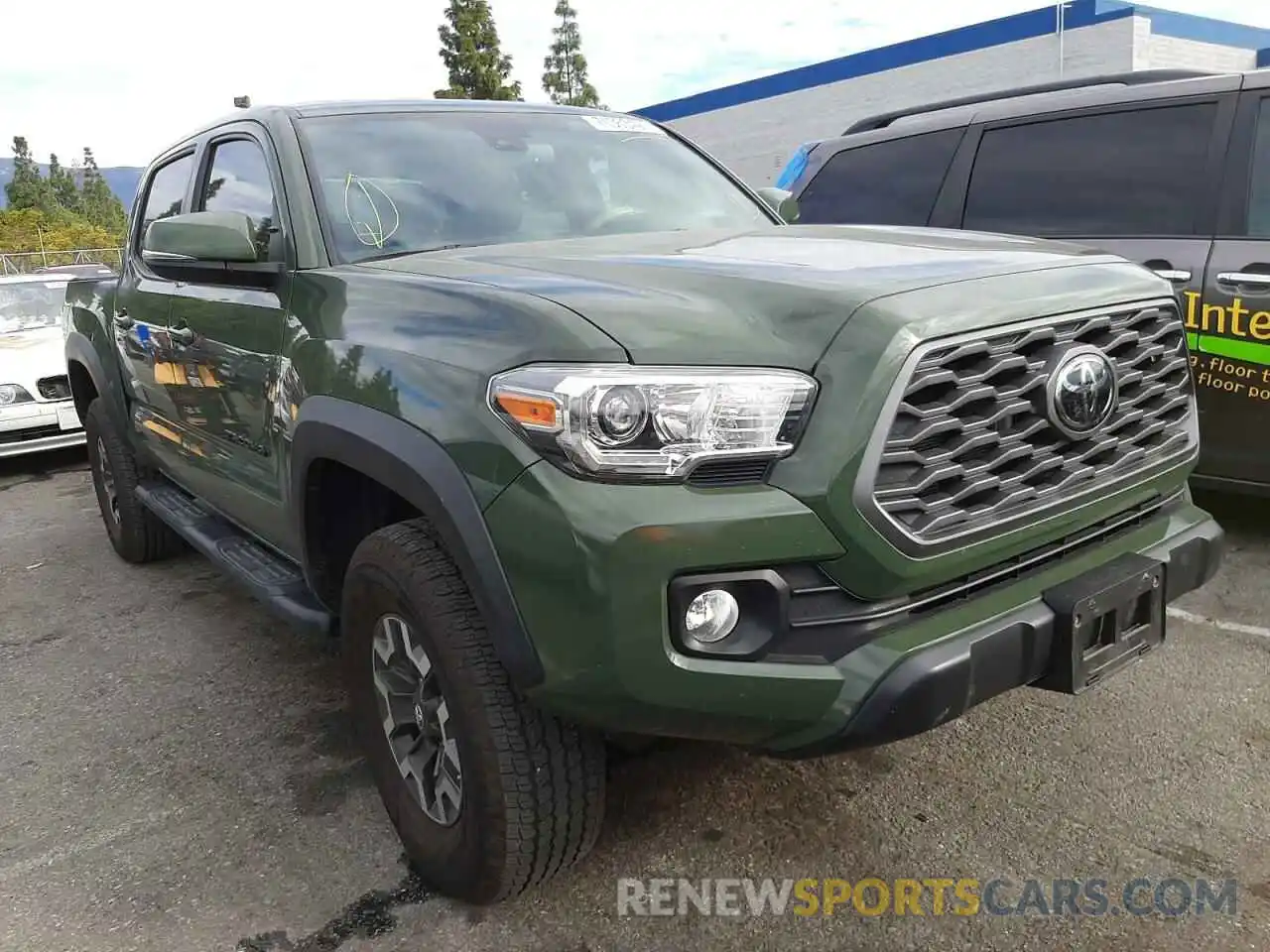 1 Photograph of a damaged car 3TMCZ5AN8MM393193 TOYOTA TACOMA 2021