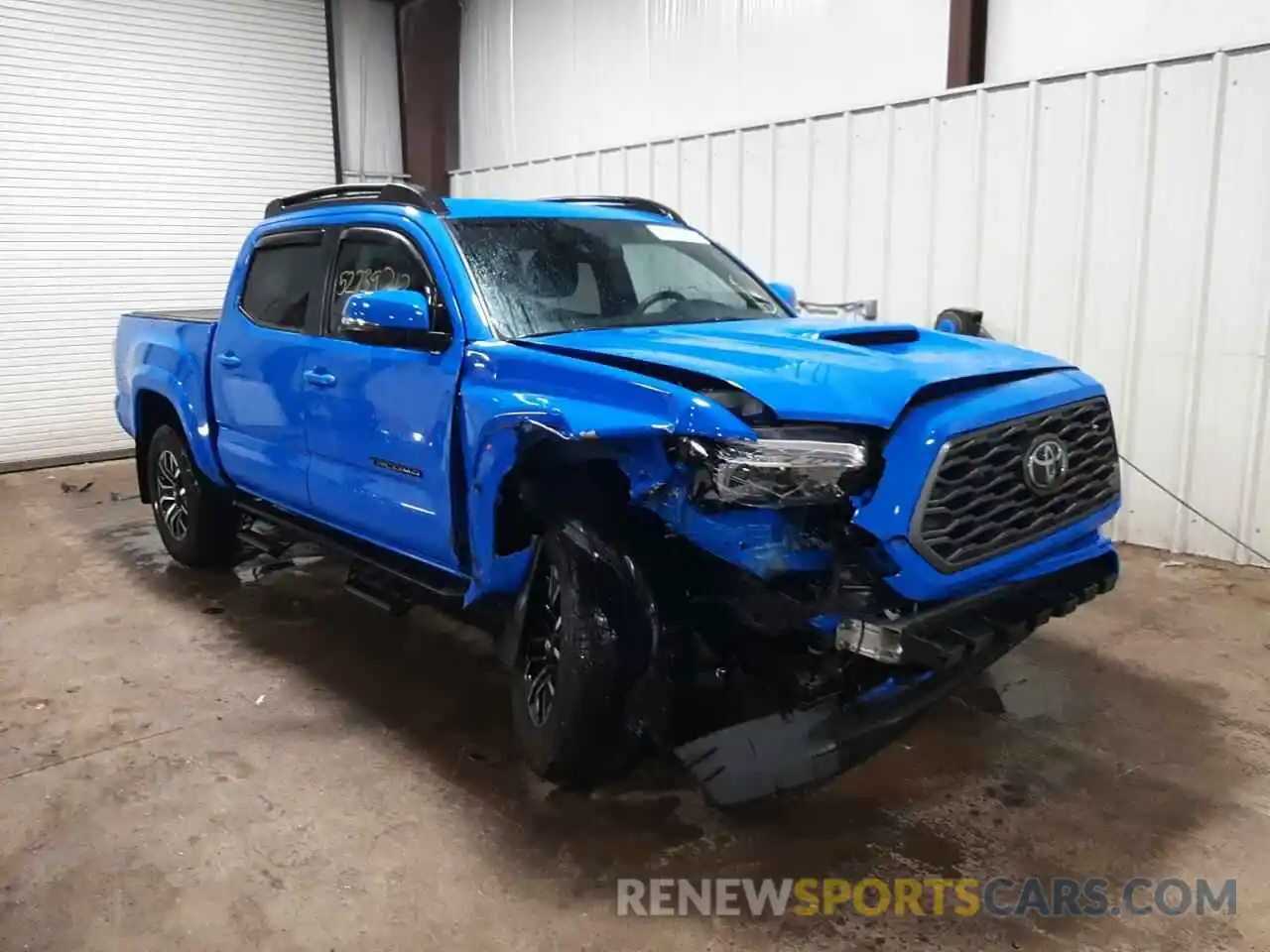 1 Photograph of a damaged car 3TMCZ5AN8MM394327 TOYOTA TACOMA 2021