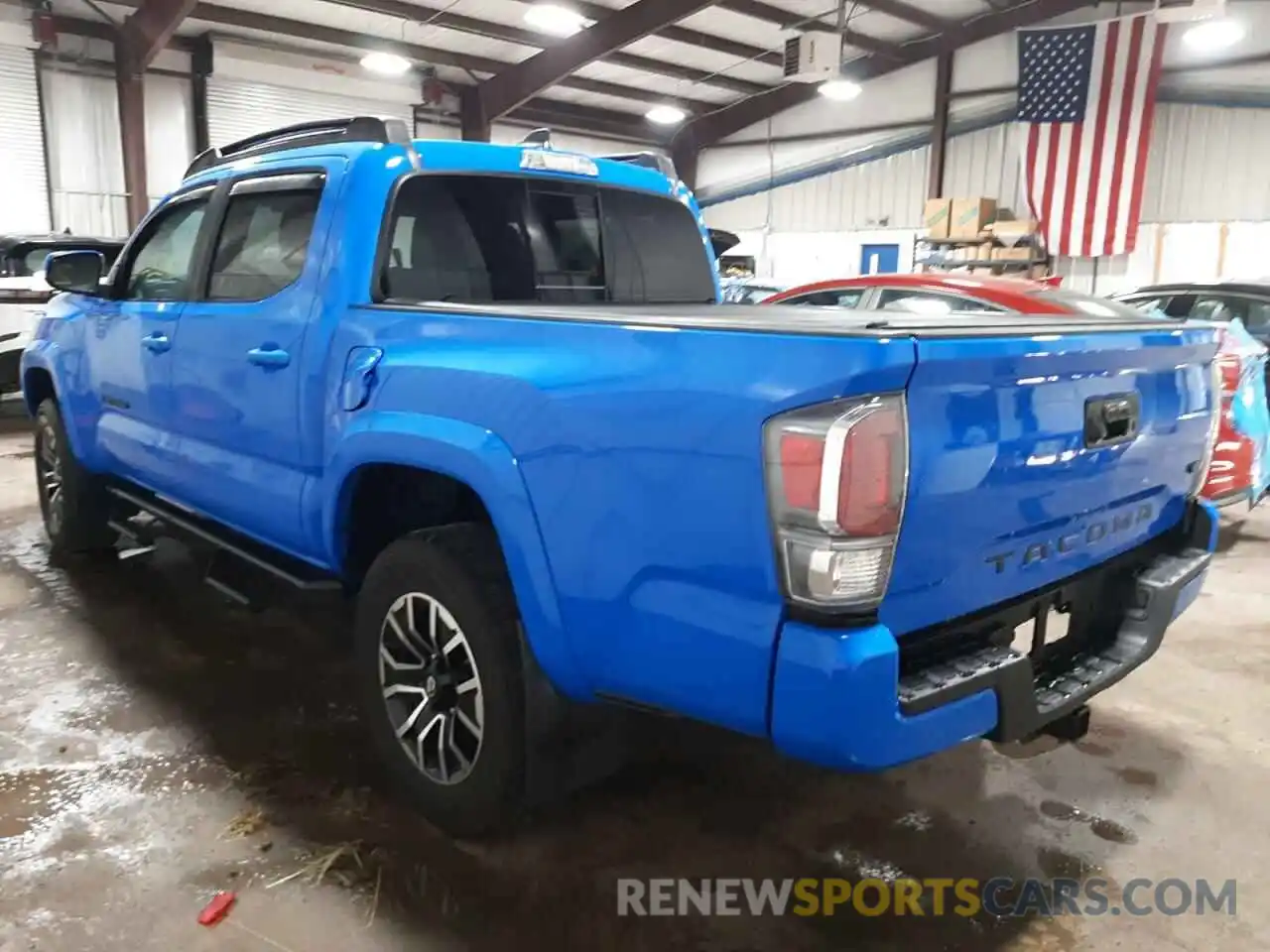 3 Photograph of a damaged car 3TMCZ5AN8MM394327 TOYOTA TACOMA 2021