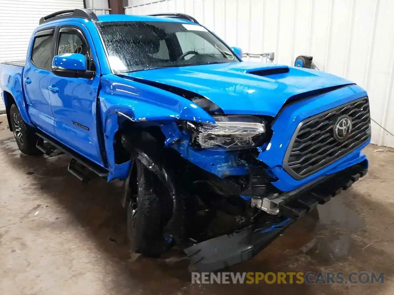 9 Photograph of a damaged car 3TMCZ5AN8MM394327 TOYOTA TACOMA 2021