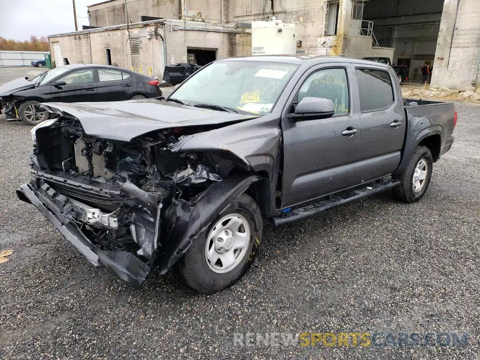 2 Photograph of a damaged car 3TMCZ5AN8MM402202 TOYOTA TACOMA 2021