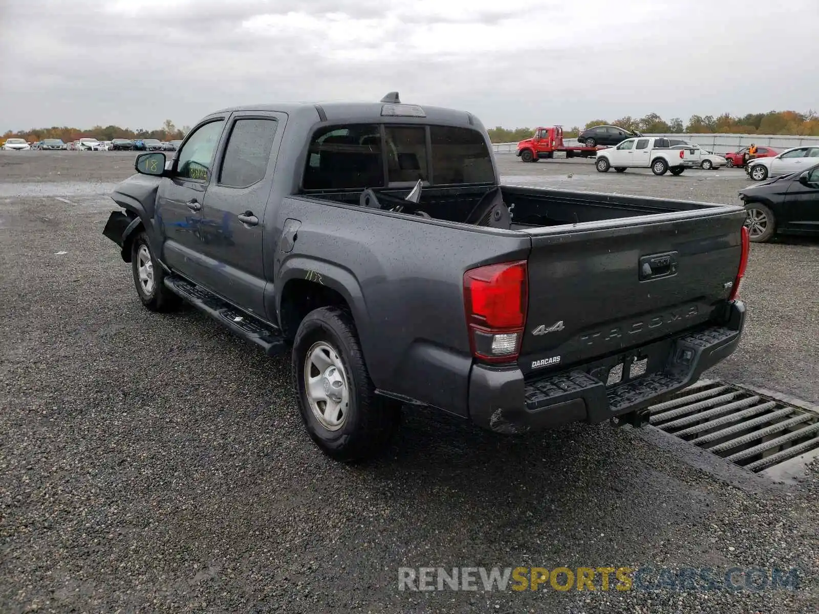 3 Photograph of a damaged car 3TMCZ5AN8MM402202 TOYOTA TACOMA 2021