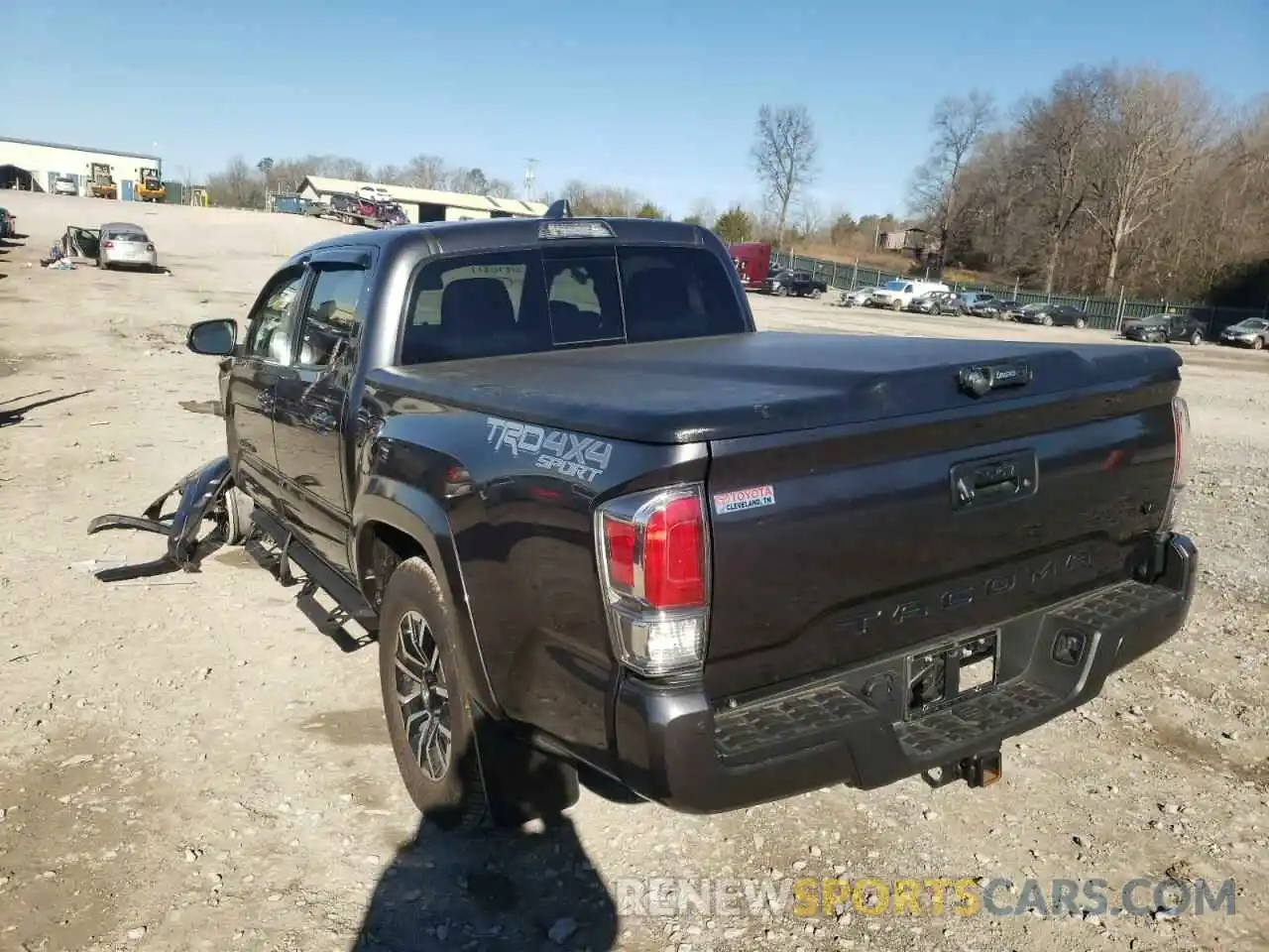 3 Photograph of a damaged car 3TMCZ5AN8MM407092 TOYOTA TACOMA 2021