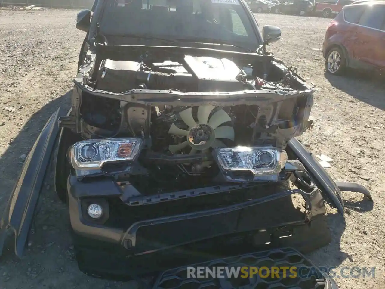 9 Photograph of a damaged car 3TMCZ5AN8MM407092 TOYOTA TACOMA 2021