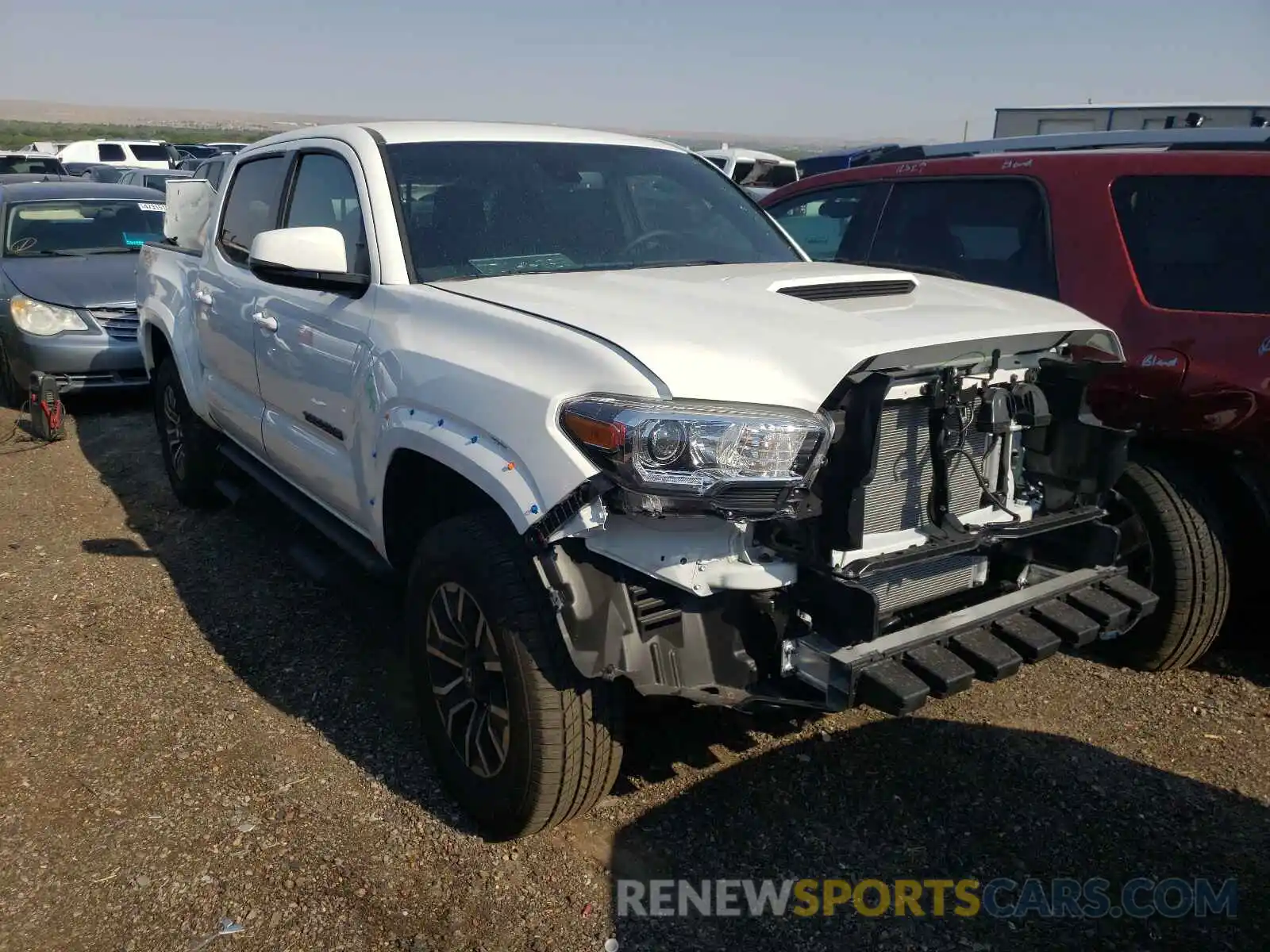 1 Photograph of a damaged car 3TMCZ5AN8MM407108 TOYOTA TACOMA 2021