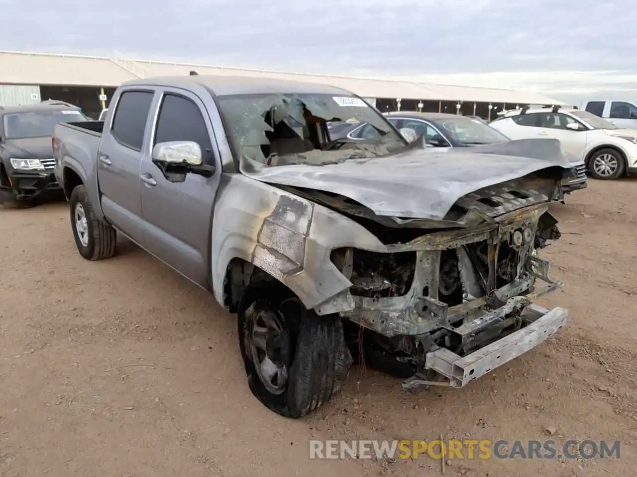 1 Photograph of a damaged car 3TMCZ5AN8MM408226 TOYOTA TACOMA 2021