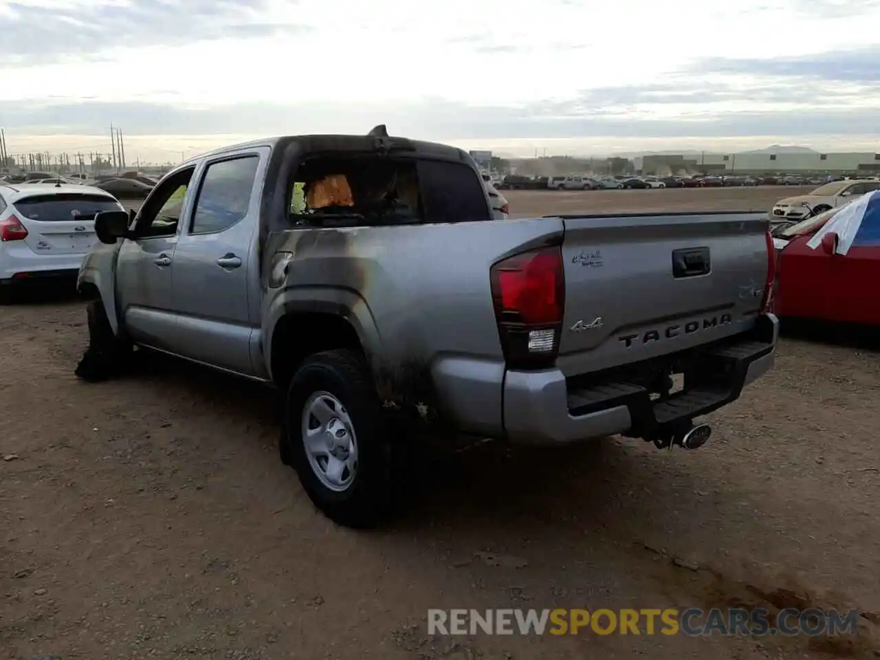 3 Photograph of a damaged car 3TMCZ5AN8MM408226 TOYOTA TACOMA 2021