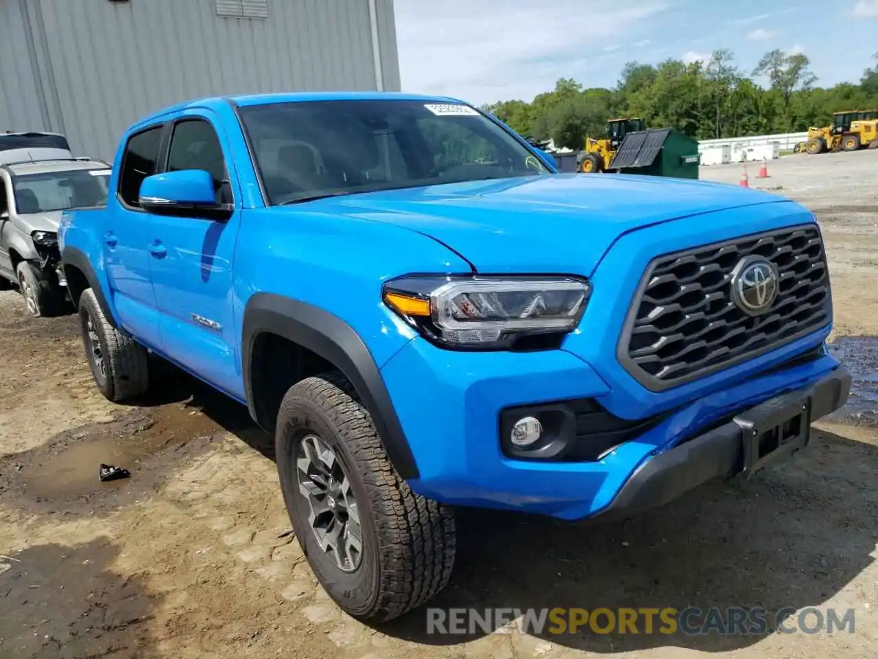 1 Photograph of a damaged car 3TMCZ5AN8MM408887 TOYOTA TACOMA 2021