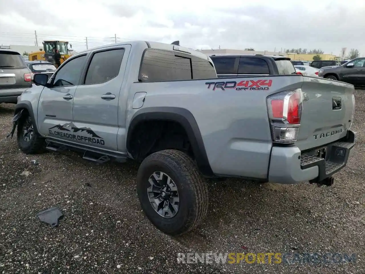 3 Photograph of a damaged car 3TMCZ5AN8MM409084 TOYOTA TACOMA 2021