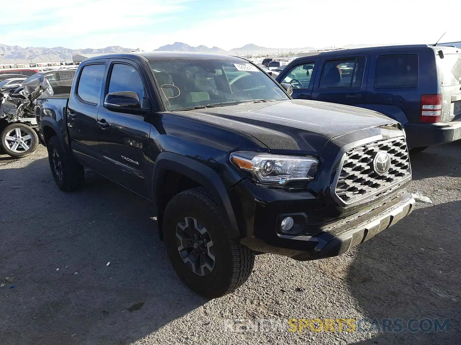 1 Photograph of a damaged car 3TMCZ5AN8MM409103 TOYOTA TACOMA 2021