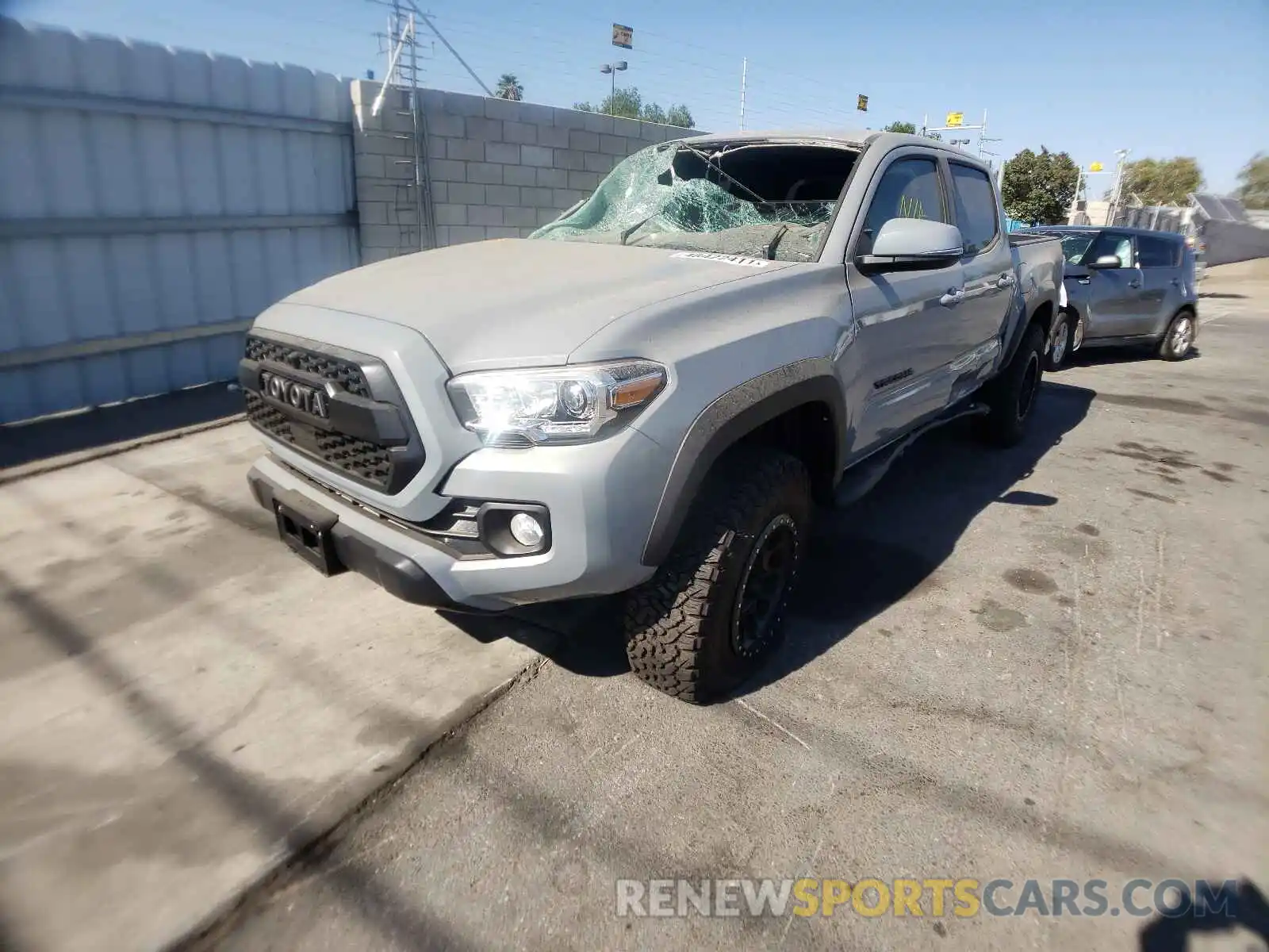 2 Photograph of a damaged car 3TMCZ5AN8MM410686 TOYOTA TACOMA 2021