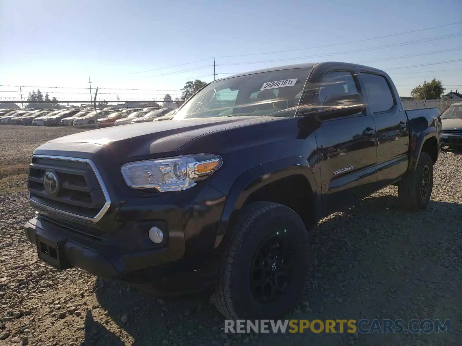 2 Photograph of a damaged car 3TMCZ5AN8MM413295 TOYOTA TACOMA 2021