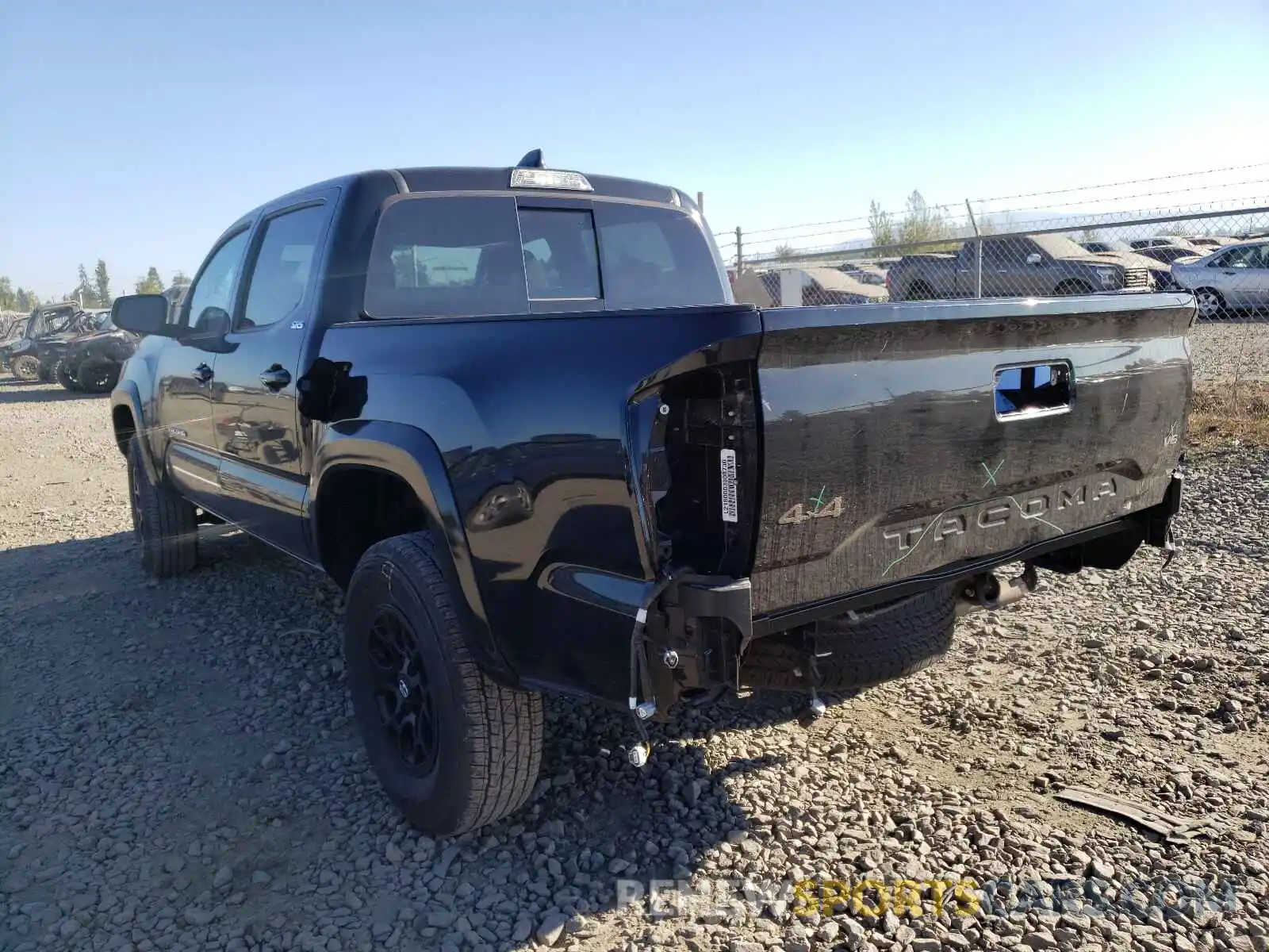 3 Photograph of a damaged car 3TMCZ5AN8MM413295 TOYOTA TACOMA 2021