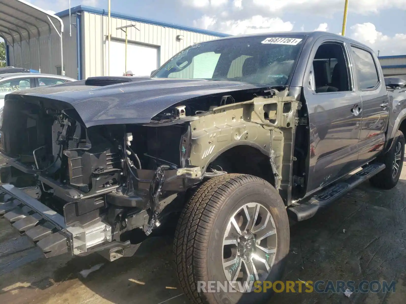 2 Photograph of a damaged car 3TMCZ5AN8MM413510 TOYOTA TACOMA 2021