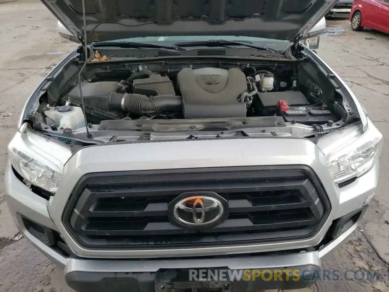 7 Photograph of a damaged car 3TMCZ5AN8MM413992 TOYOTA TACOMA 2021