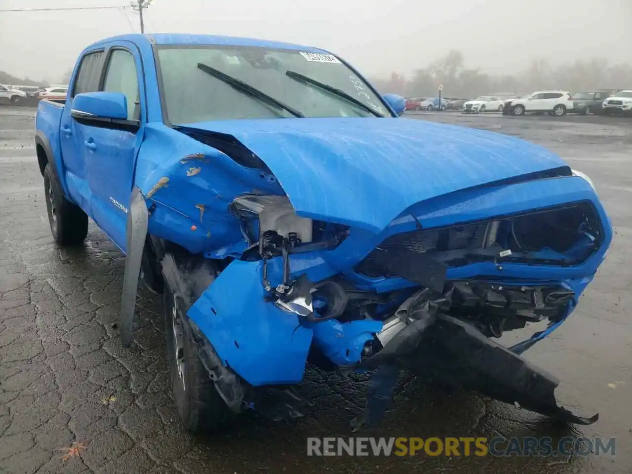 1 Photograph of a damaged car 3TMCZ5AN8MM414365 TOYOTA TACOMA 2021