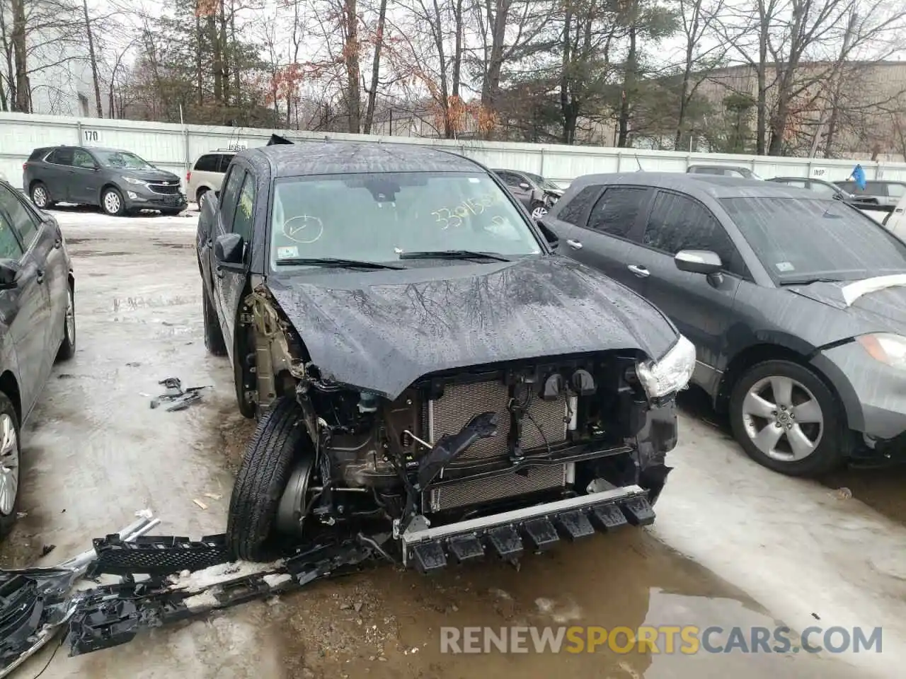 1 Photograph of a damaged car 3TMCZ5AN8MM416116 TOYOTA TACOMA 2021