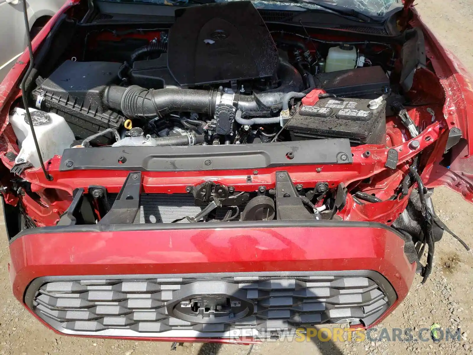 7 Photograph of a damaged car 3TMCZ5AN8MM421008 TOYOTA TACOMA 2021