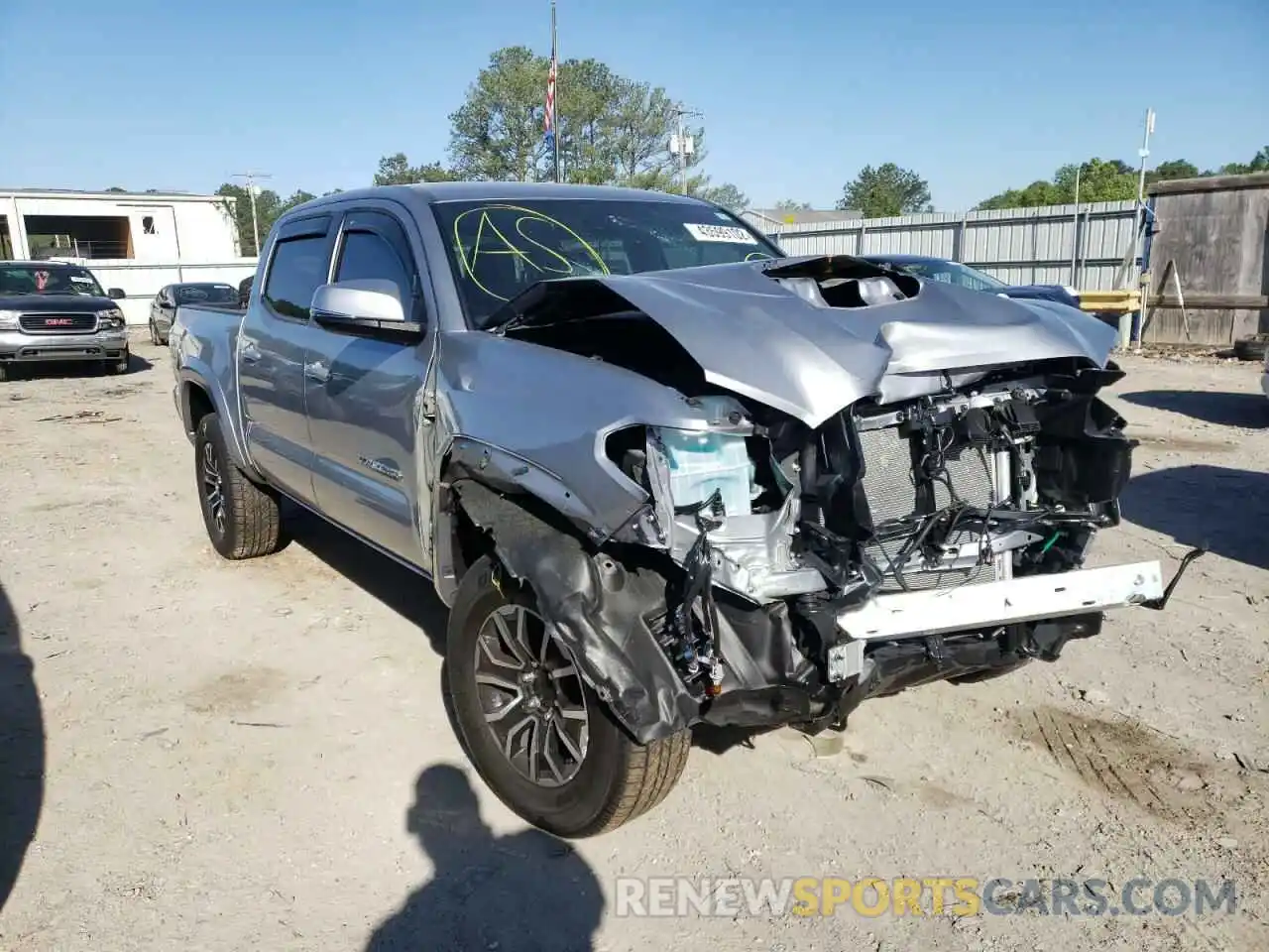 1 Photograph of a damaged car 3TMCZ5AN8MM432851 TOYOTA TACOMA 2021