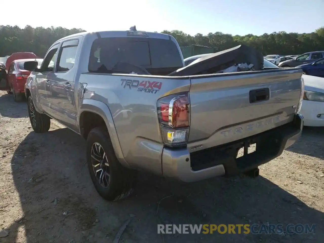 3 Photograph of a damaged car 3TMCZ5AN8MM432851 TOYOTA TACOMA 2021