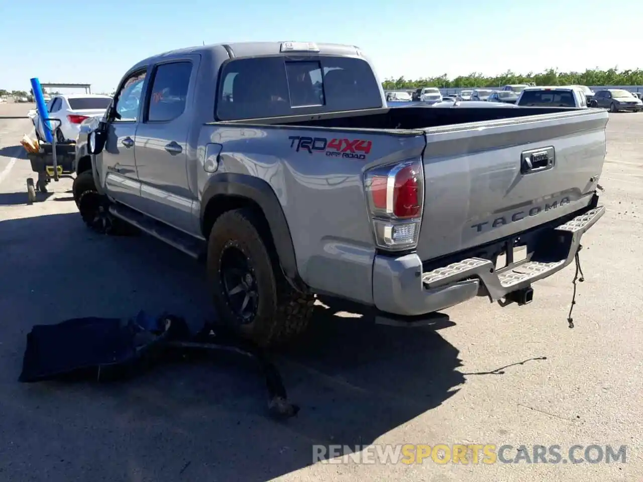 3 Photograph of a damaged car 3TMCZ5AN8MM433806 TOYOTA TACOMA 2021