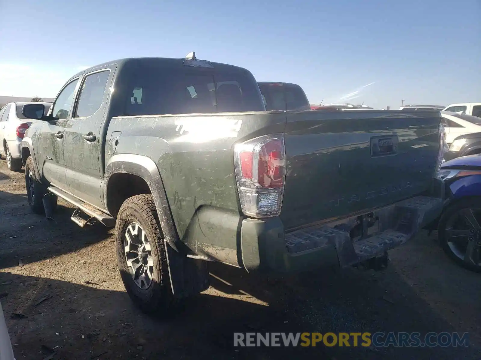 3 Photograph of a damaged car 3TMCZ5AN8MM434177 TOYOTA TACOMA 2021