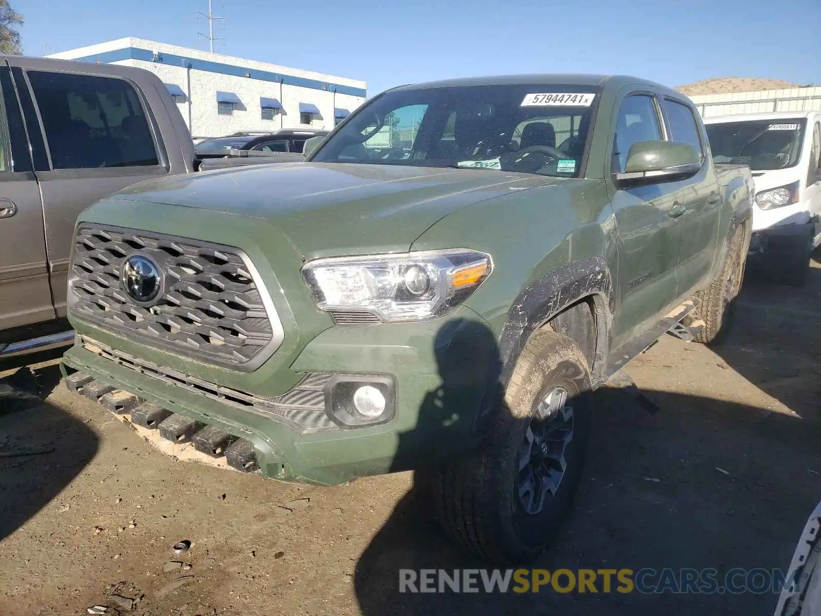 9 Photograph of a damaged car 3TMCZ5AN8MM434177 TOYOTA TACOMA 2021