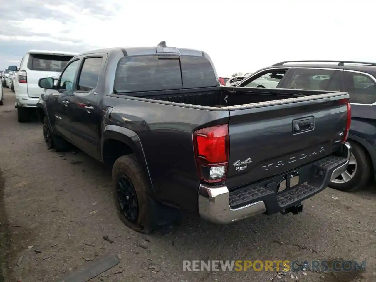 3 Photograph of a damaged car 3TMCZ5AN8MM438858 TOYOTA TACOMA 2021