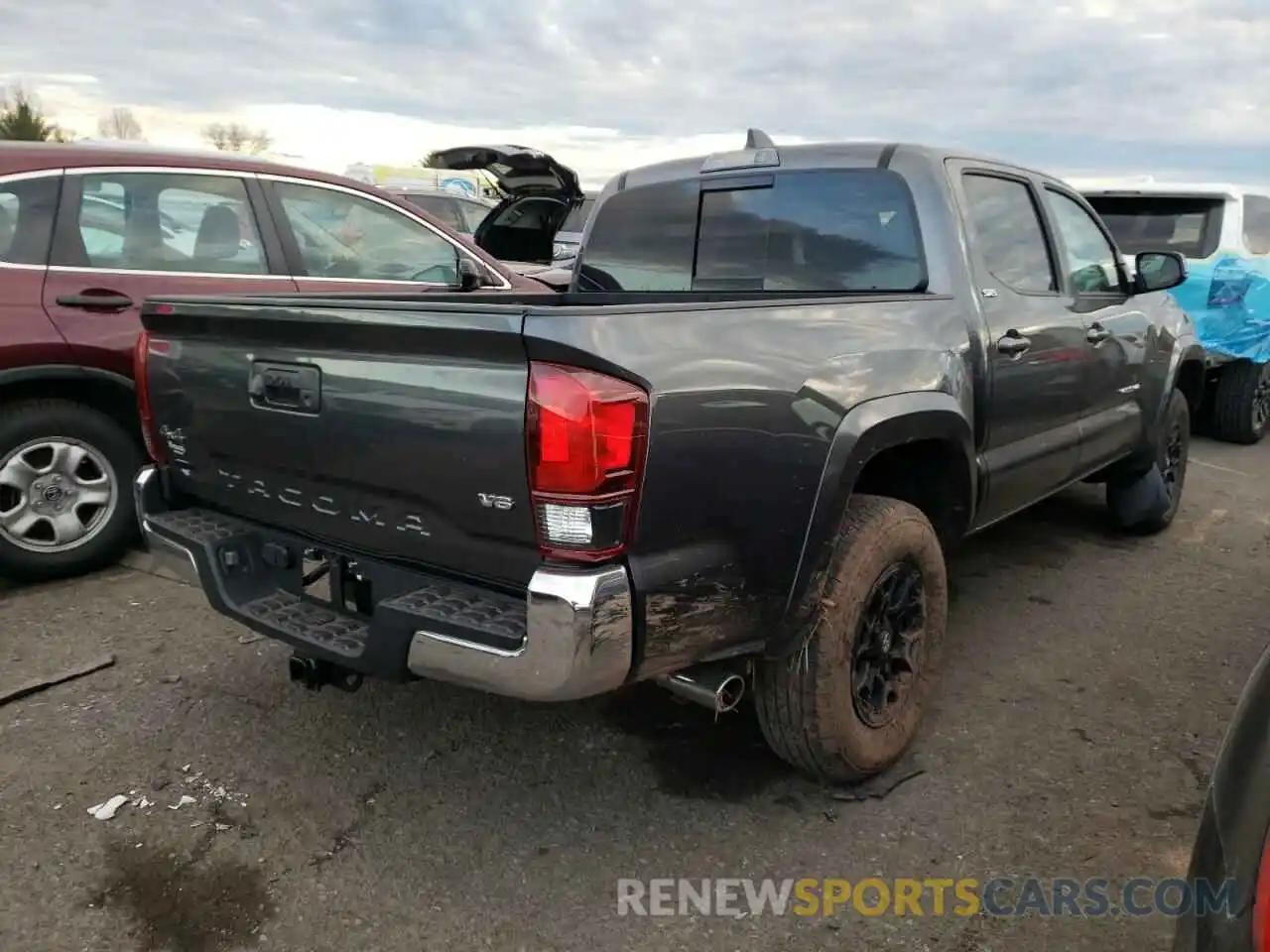 4 Фотография поврежденного автомобиля 3TMCZ5AN8MM438858 TOYOTA TACOMA 2021