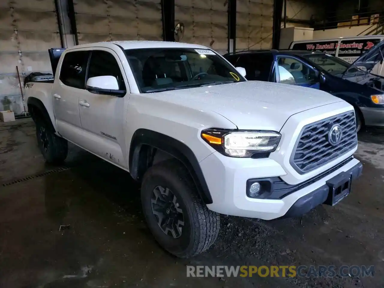 1 Photograph of a damaged car 3TMCZ5AN8MM440237 TOYOTA TACOMA 2021