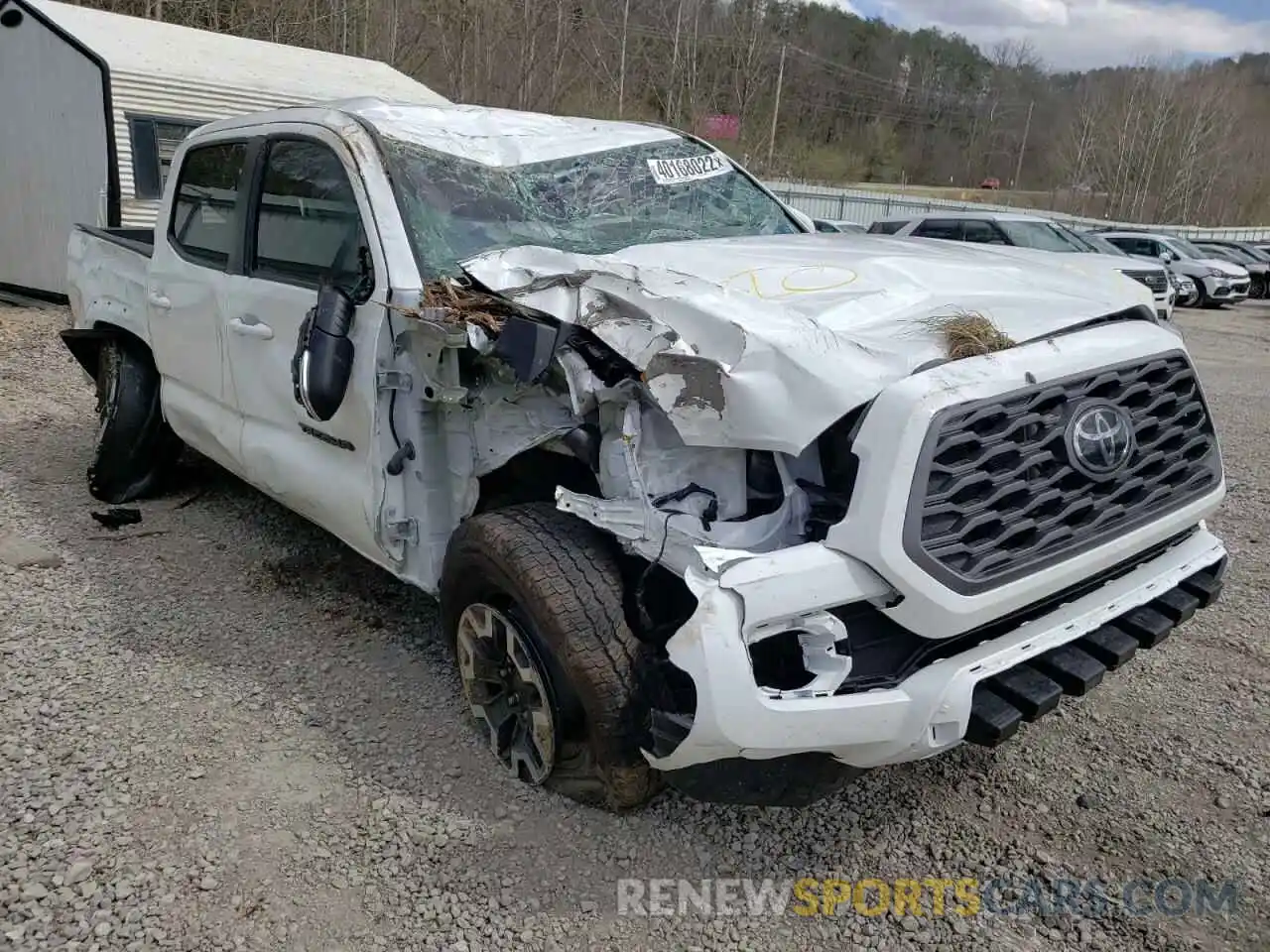 1 Photograph of a damaged car 3TMCZ5AN8MM445602 TOYOTA TACOMA 2021