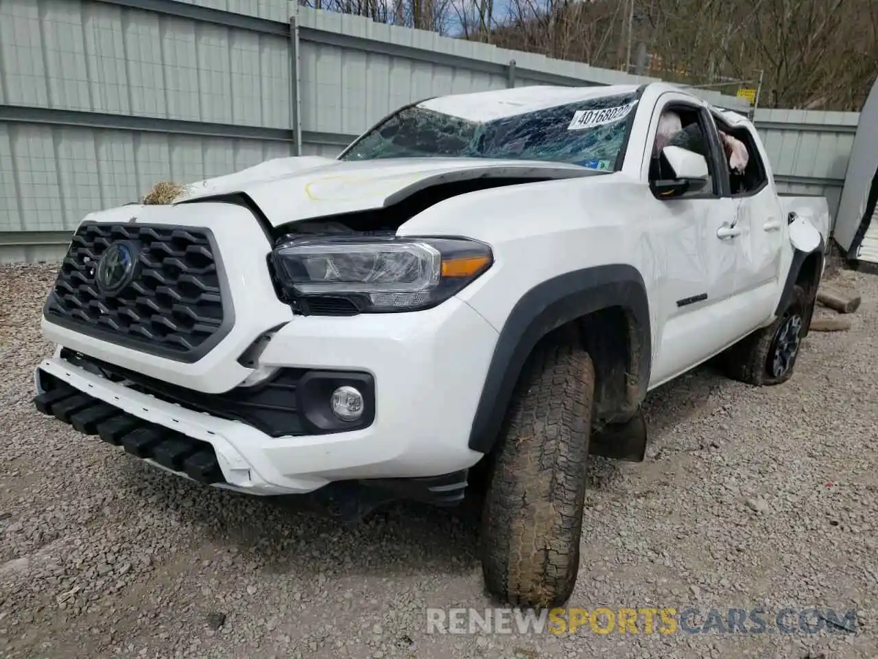 2 Photograph of a damaged car 3TMCZ5AN8MM445602 TOYOTA TACOMA 2021