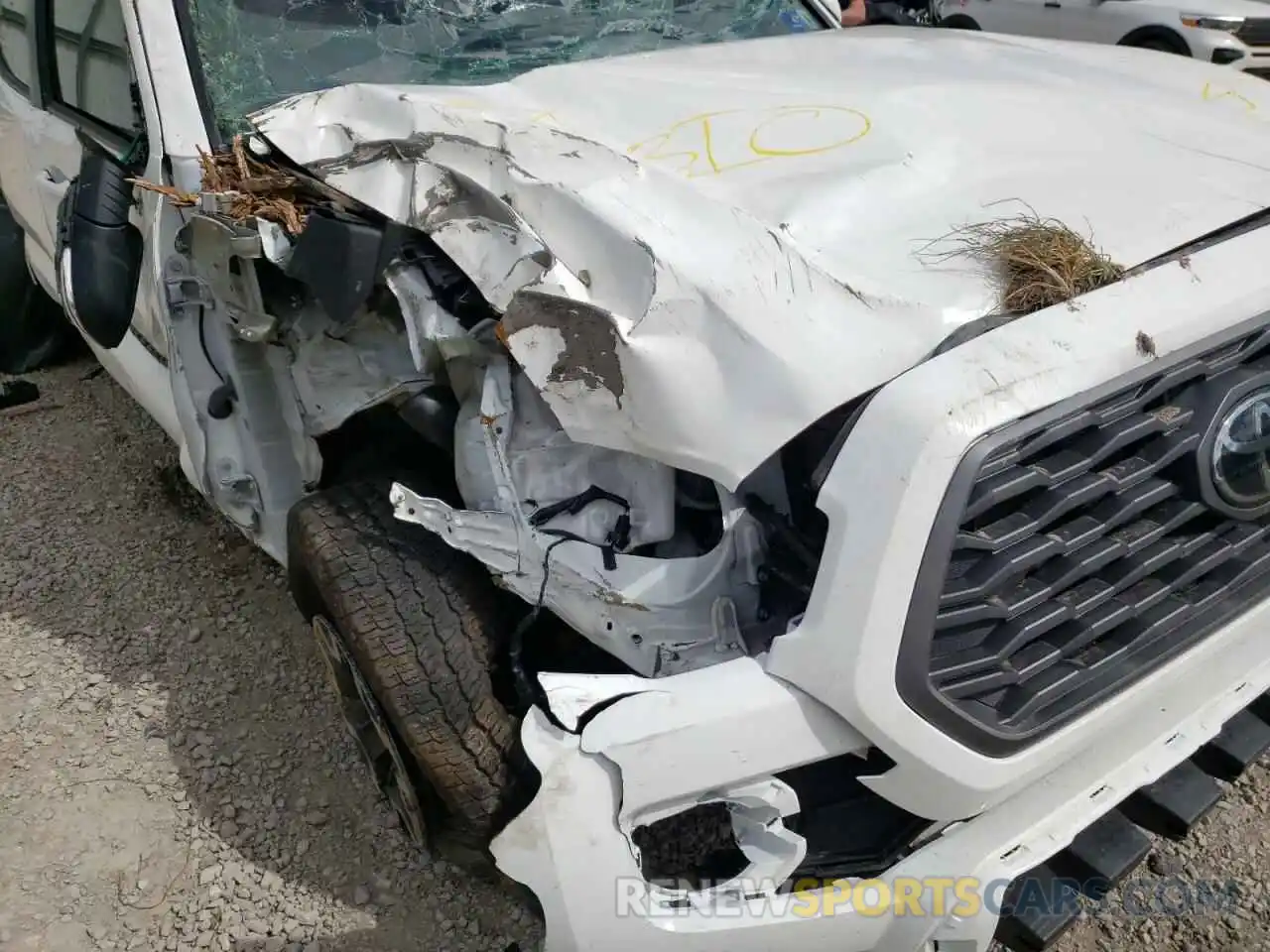 9 Photograph of a damaged car 3TMCZ5AN8MM445602 TOYOTA TACOMA 2021