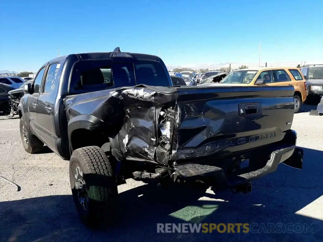 3 Photograph of a damaged car 3TMCZ5AN8MM446622 TOYOTA TACOMA 2021