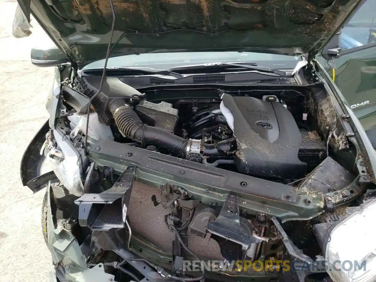 7 Photograph of a damaged car 3TMCZ5AN8MM448998 TOYOTA TACOMA 2021