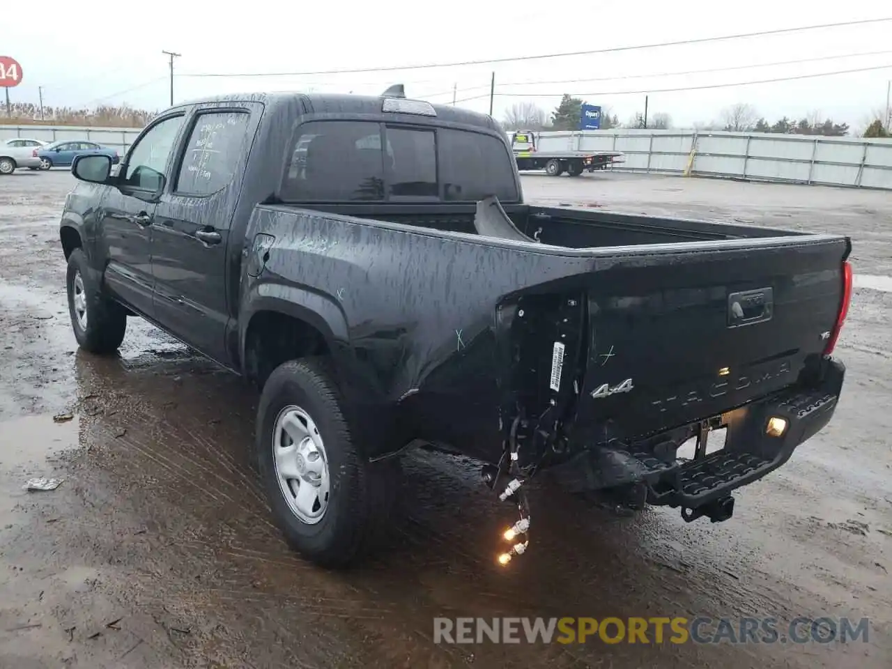 3 Photograph of a damaged car 3TMCZ5AN8MM450024 TOYOTA TACOMA 2021