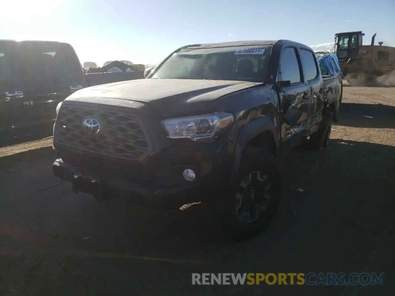 2 Photograph of a damaged car 3TMCZ5AN8MM451044 TOYOTA TACOMA 2021