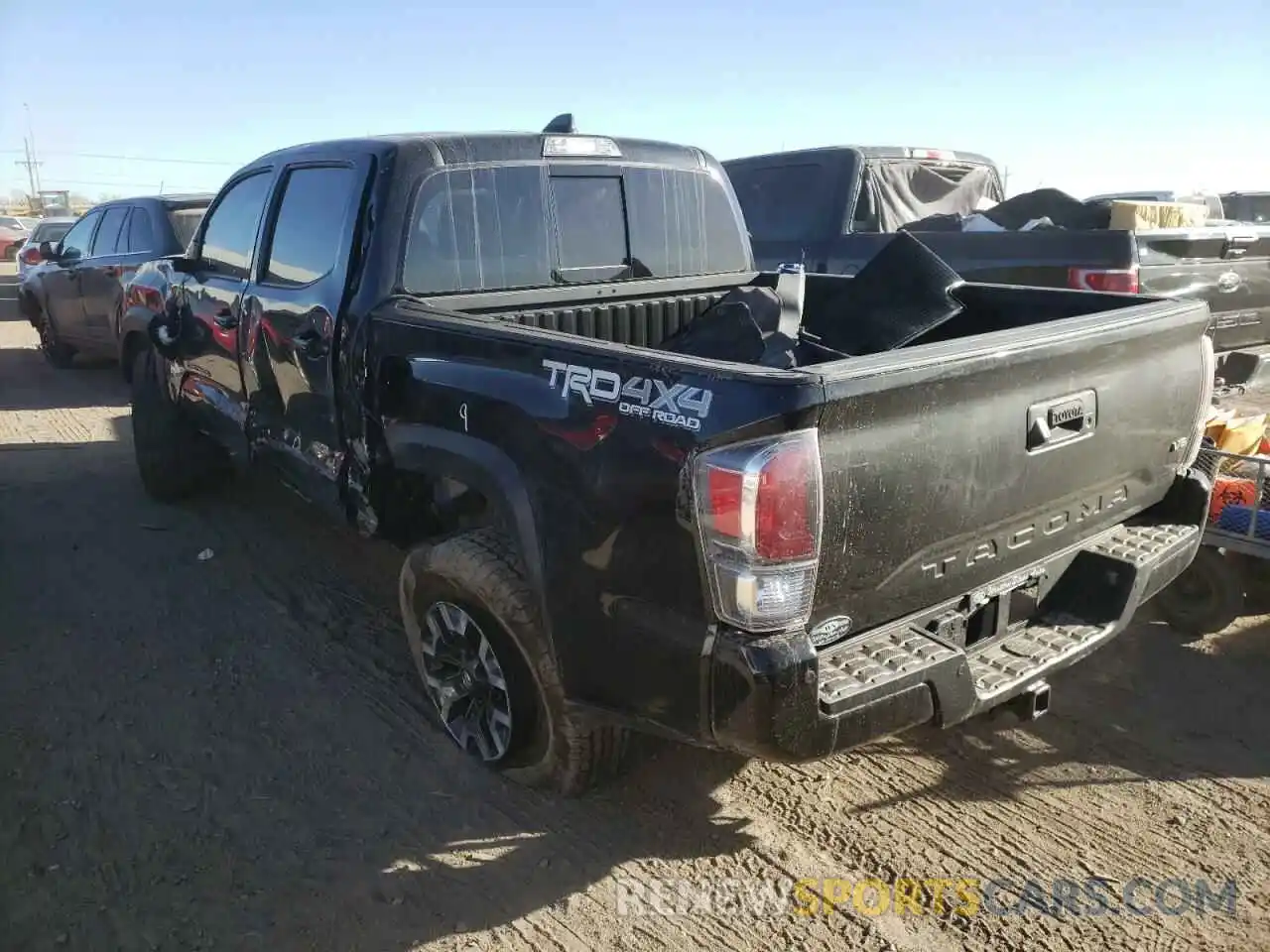 3 Photograph of a damaged car 3TMCZ5AN8MM451044 TOYOTA TACOMA 2021