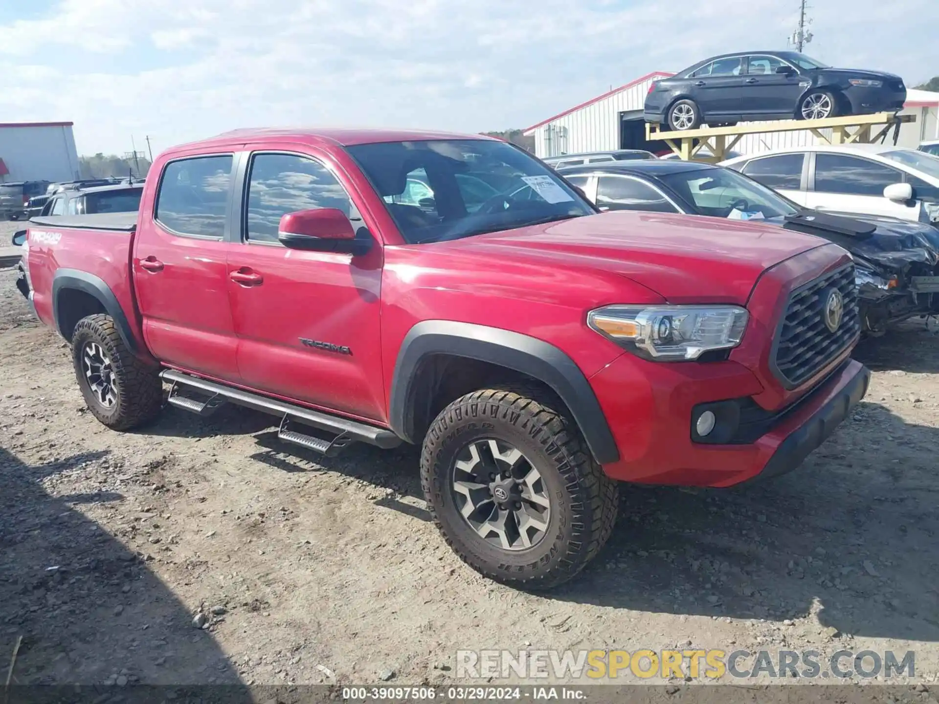 1 Photograph of a damaged car 3TMCZ5AN9MM370232 TOYOTA TACOMA 2021