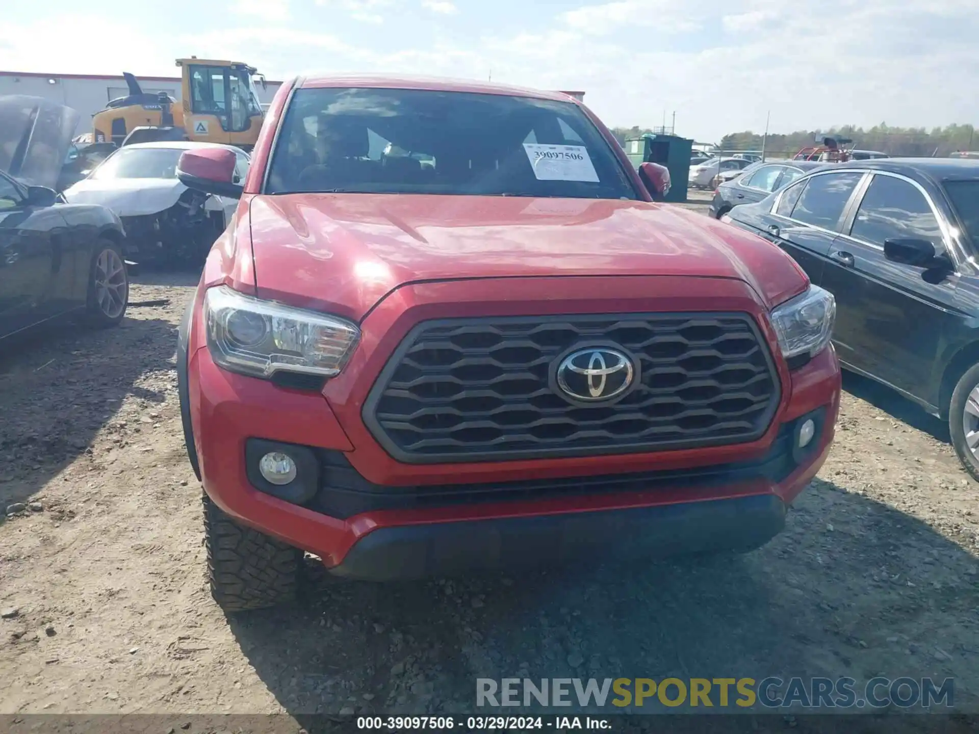 12 Photograph of a damaged car 3TMCZ5AN9MM370232 TOYOTA TACOMA 2021