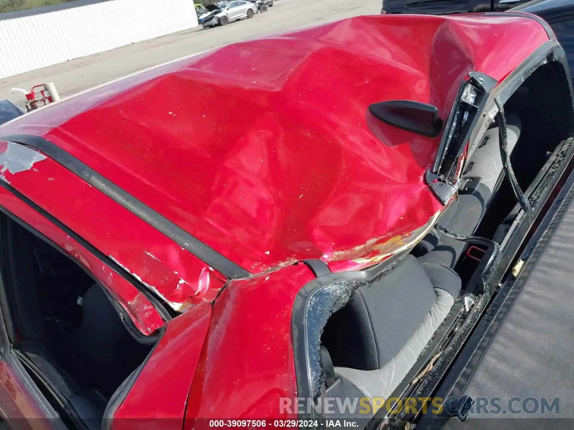 6 Photograph of a damaged car 3TMCZ5AN9MM370232 TOYOTA TACOMA 2021