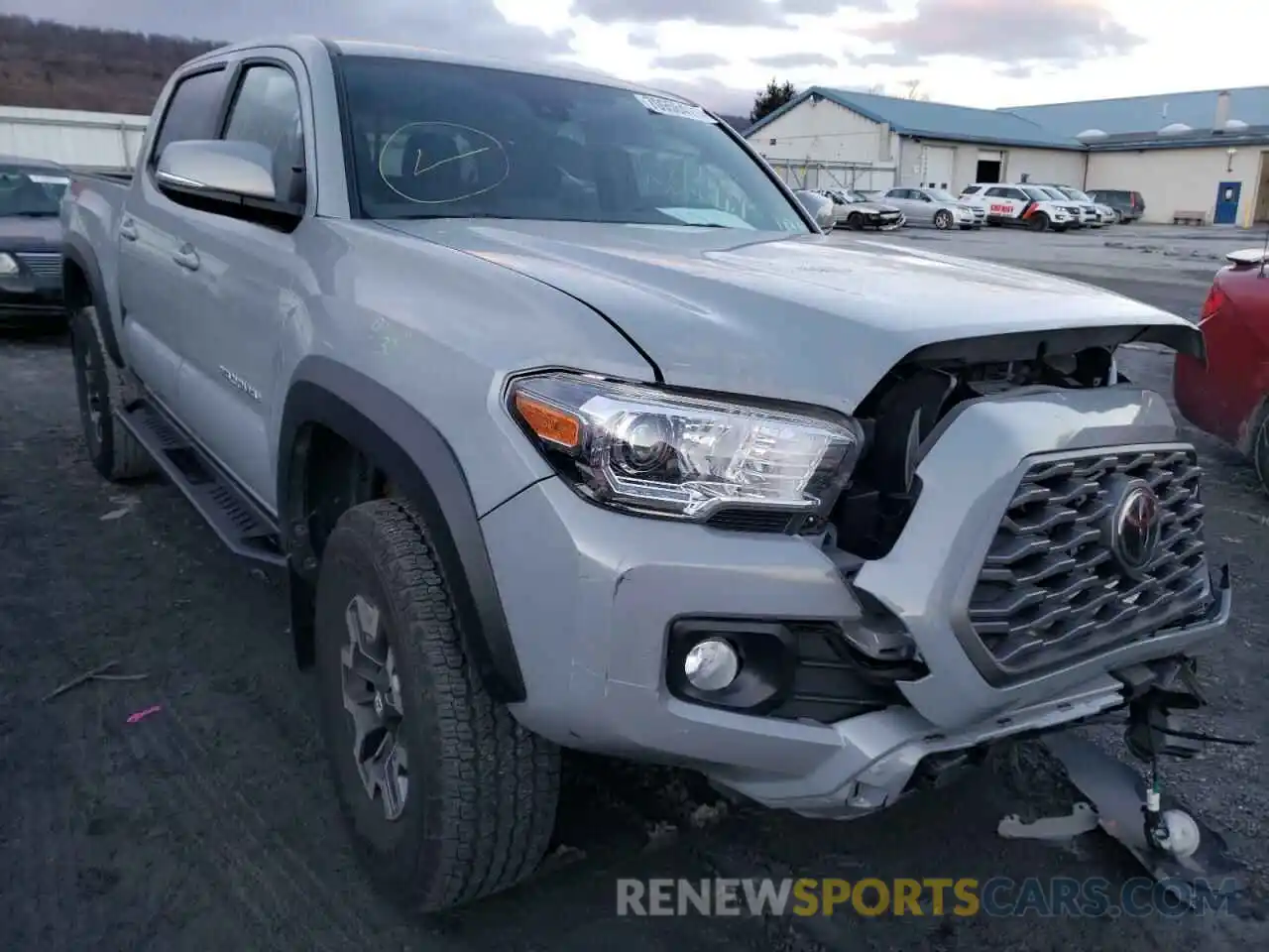 1 Фотография поврежденного автомобиля 3TMCZ5AN9MM380064 TOYOTA TACOMA 2021