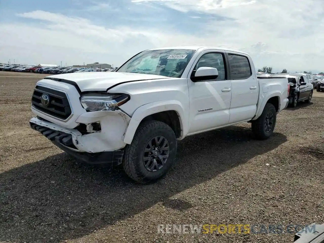 2 Photograph of a damaged car 3TMCZ5AN9MM380999 TOYOTA TACOMA 2021